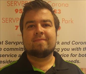 Eduardo Polizzo Jr., team member at SERVPRO of Corona