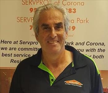 Daniel Bonilla, team member at SERVPRO of Corona